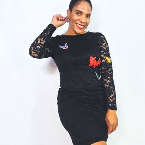 Lace Butterfly Dress